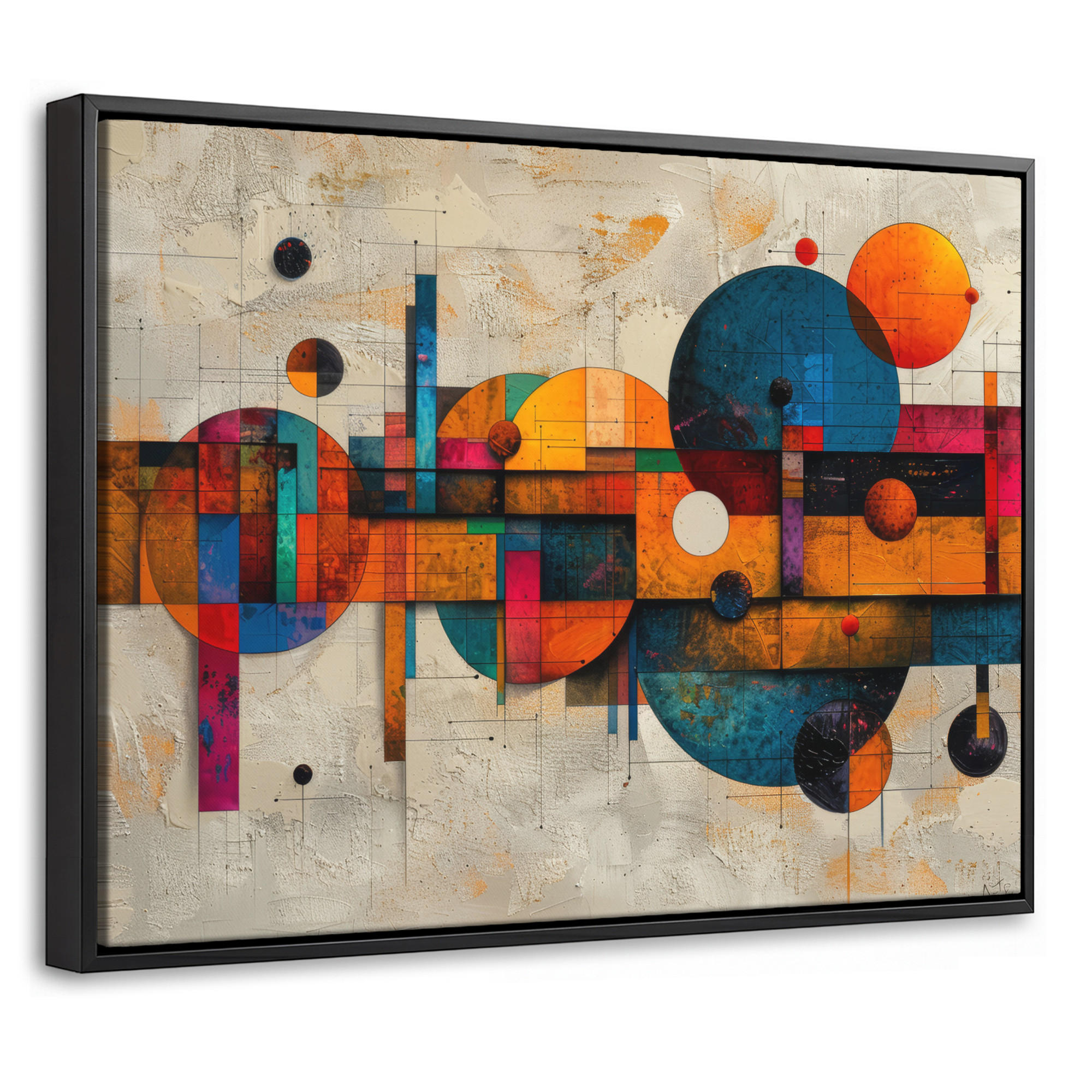 MuchoWow Leinwand Mehrfarbig 40x30 cm