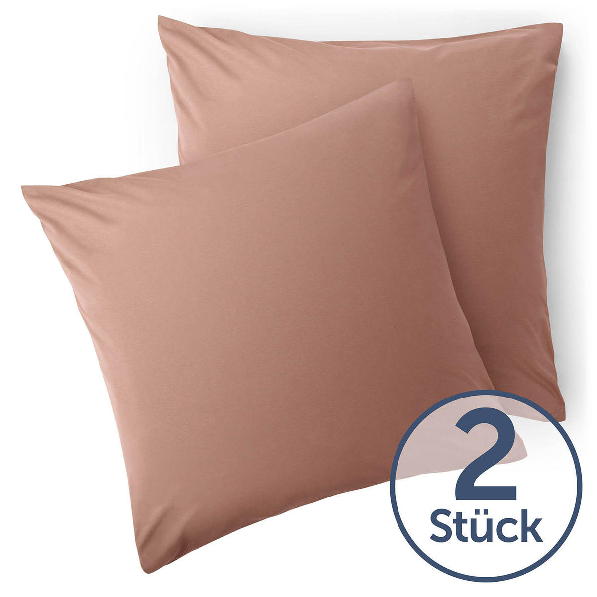 KISSENBEZUG Ellen 50/50 cm, 2er-Set, Rosa - Rosa, Textil (50/50cm) - Blumtal