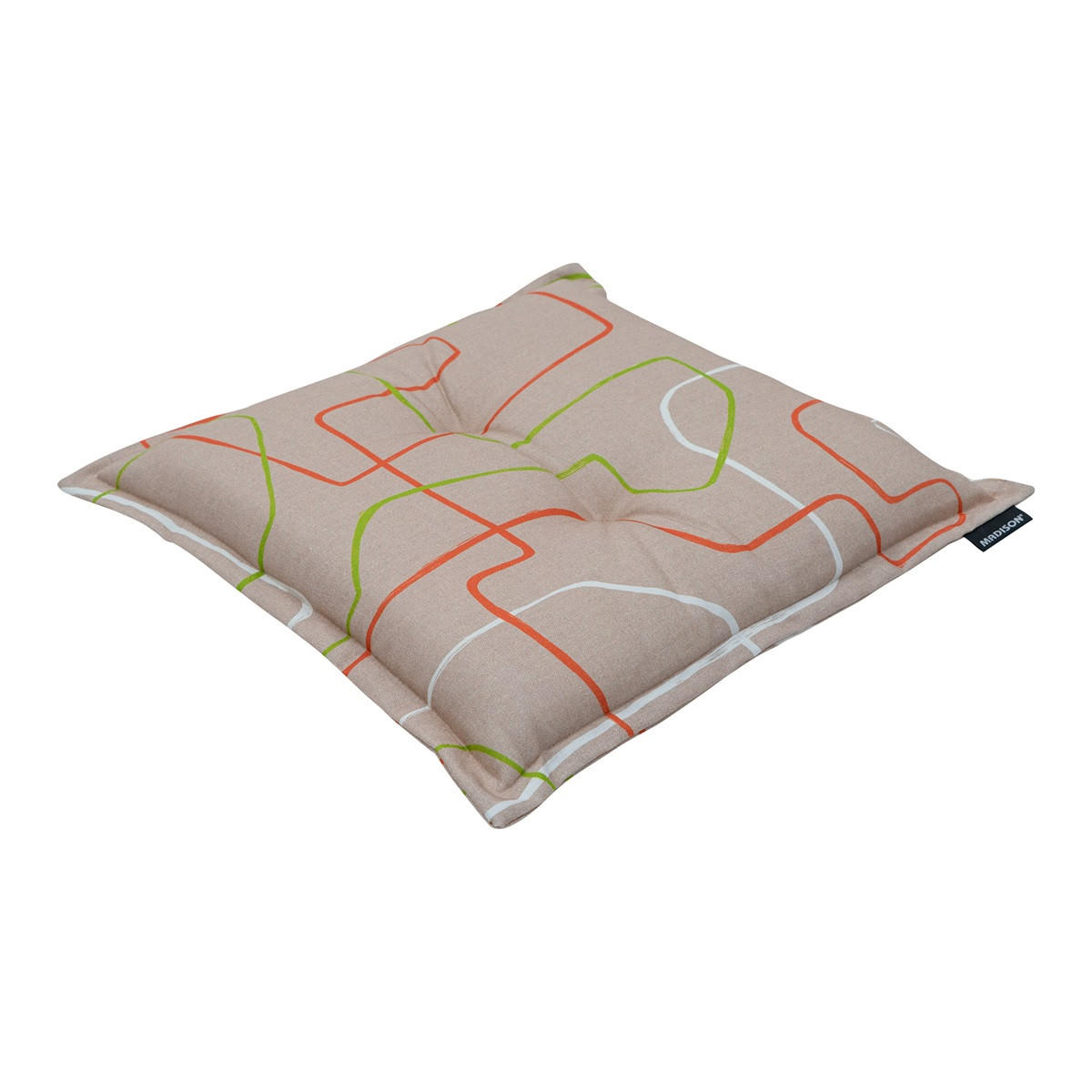 SITZKISSEN Joah 50/50 cm 4er-Set - Rot, Textil (50/5/50cm) - Madison