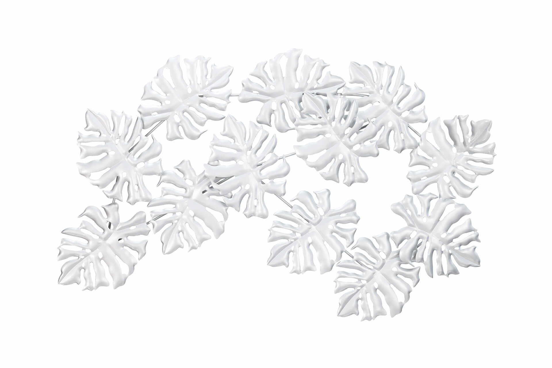 WANDDEKO Silber 93/60 cm - Silberfarben, Metall (1.7/60/6cm) - KUNSTLOFT