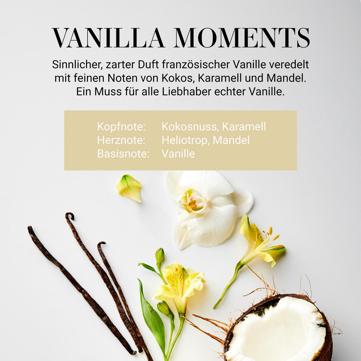 DUFTKERZE Home & Soul No. 6 Vanill Moments - Gelb, Holz/Paraffin (9cm) - Butlers