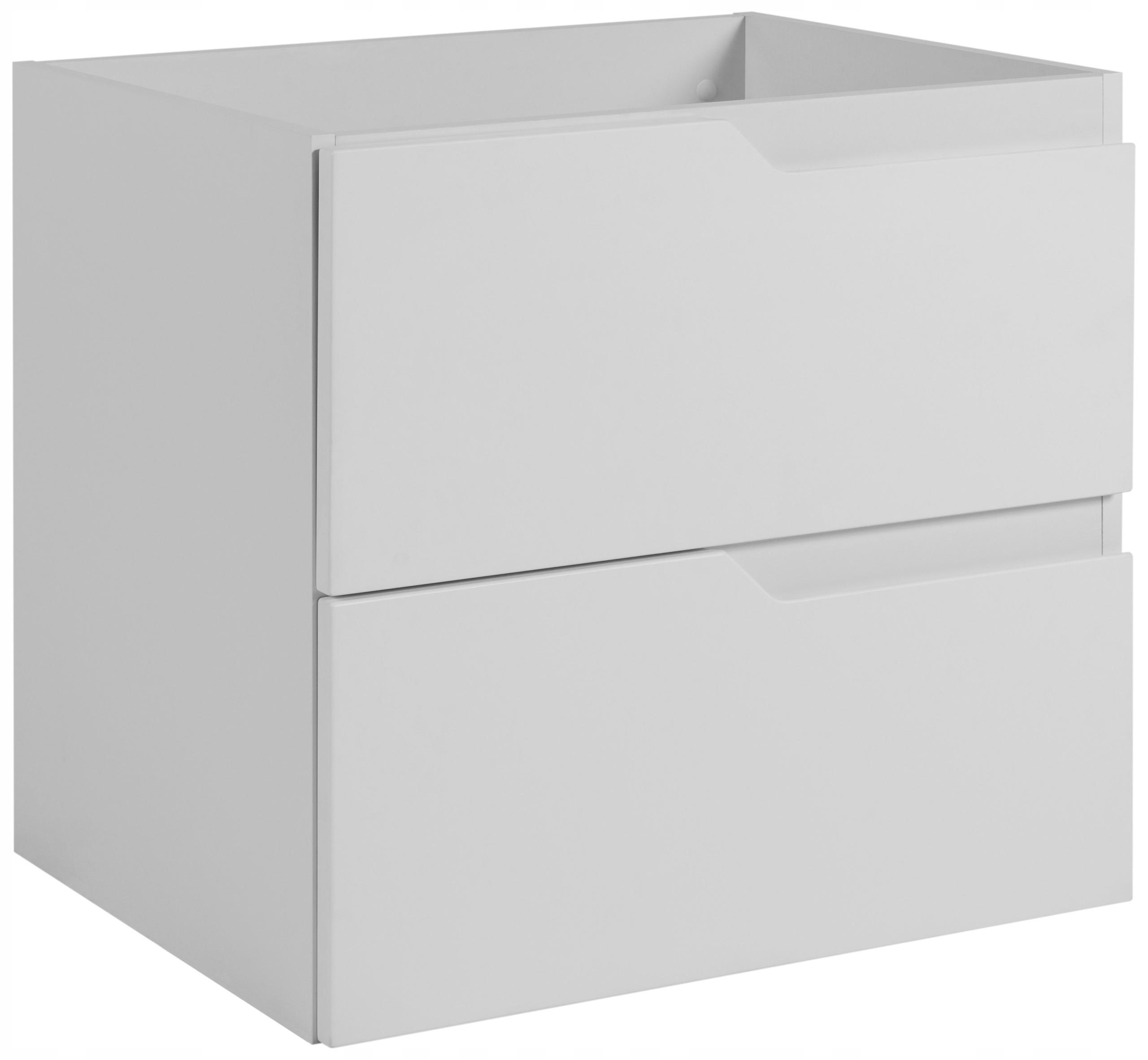 WASCHBECKUNTERSCHRANK MODERN 60cm - Weiß - Weiß, Holzwerkstoff (60/57/46cm) - Rodan