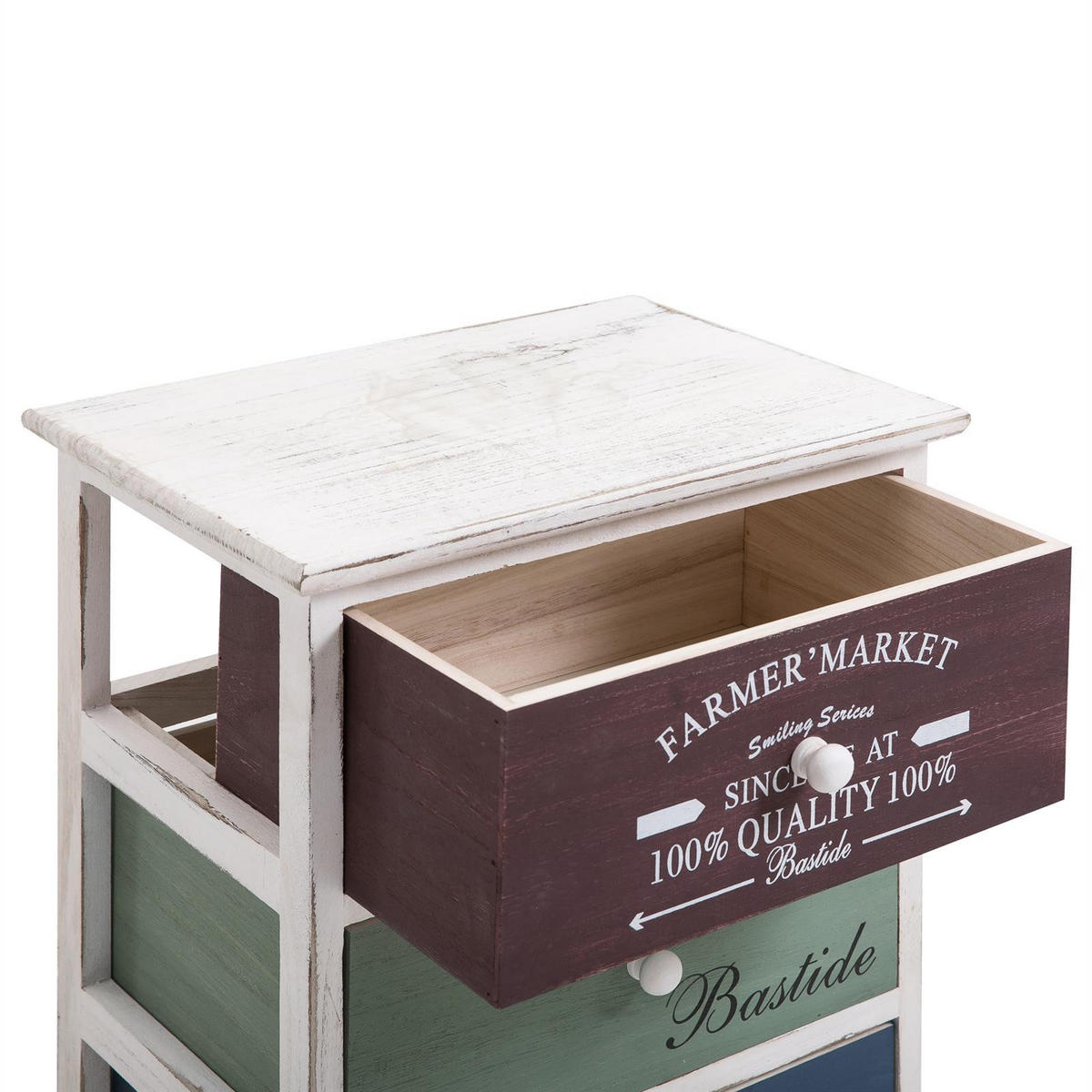 KOMMODE COLORIS - Weiß, Holzwerkstoff (40/77/30cm) - CARO-Möbel