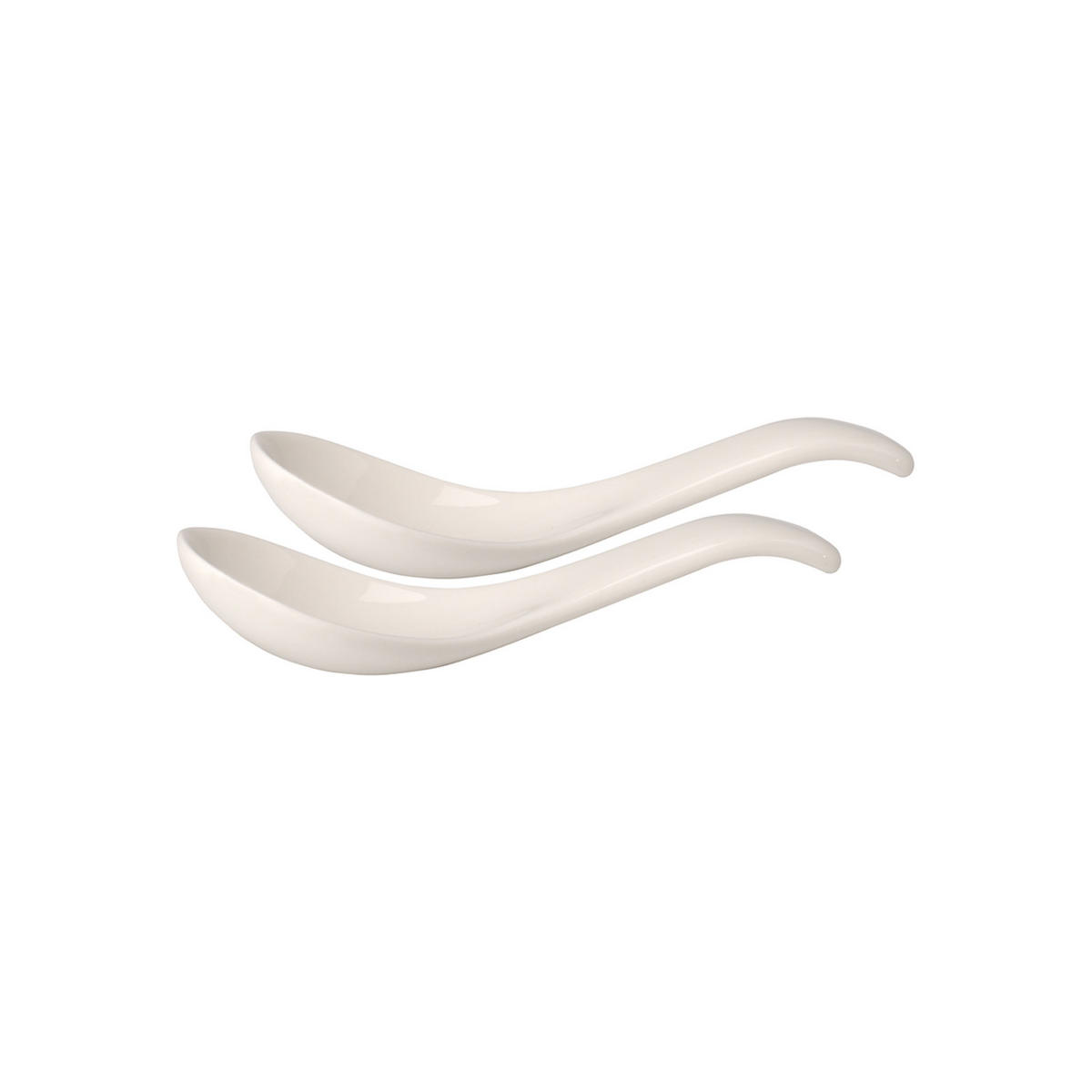 ASIALÖFFEL Soup Passion weiß 14,5 x 4,2 x 3,8 2er Set - Weiß, Keramik - Villeroy & Boch