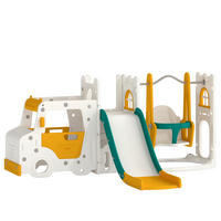 KINDERRUTSCHE HDPE Weiß - Weiß, Kunststoff (176/86/186cm) - AIYAPLAY