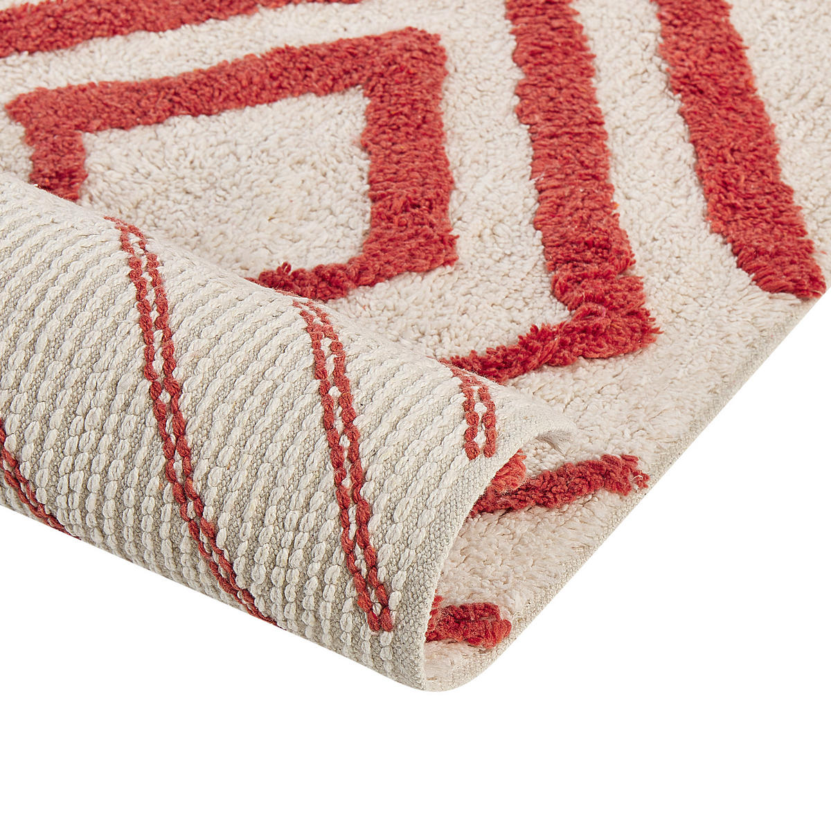 SHAGGY-TEPPICH Haskoy 230/160 cm - Weiß, Textil (160/230cm) - Beliani