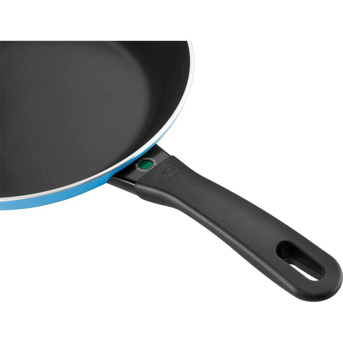 CAPRERA flache Bratpfanne 30 cm NPC1025109 - Hellblau, Metall (30cm) - Ballarini