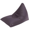 OUTDOOR SITZSACK Triangle 150x100x100cm - Anthrazit, Textil (100/100/150cm) - Green Bean