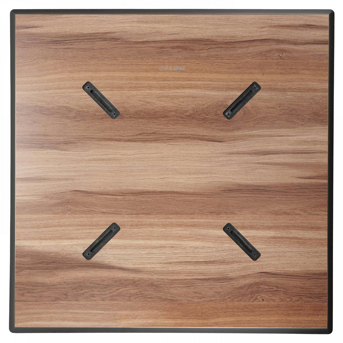 TISCHPLATTE 70 x 70 cm, Eichefarbe - Braun, Kunststoff (70/70/1.25cm) - Oviala