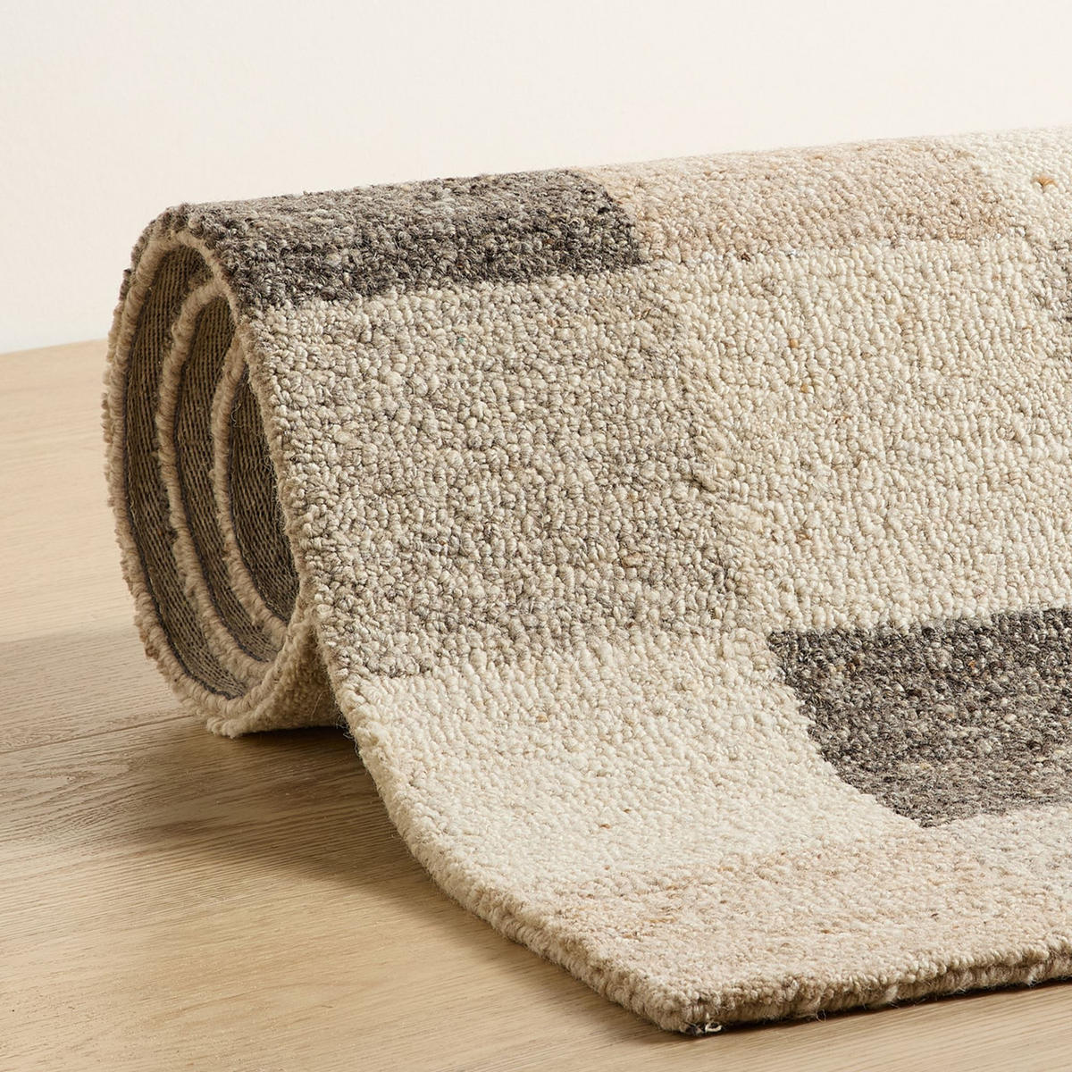 TUFTTEPPICH Natur Loop 250x300 cm - Naturfarben, Textil (250/300cm) - Natur Pur