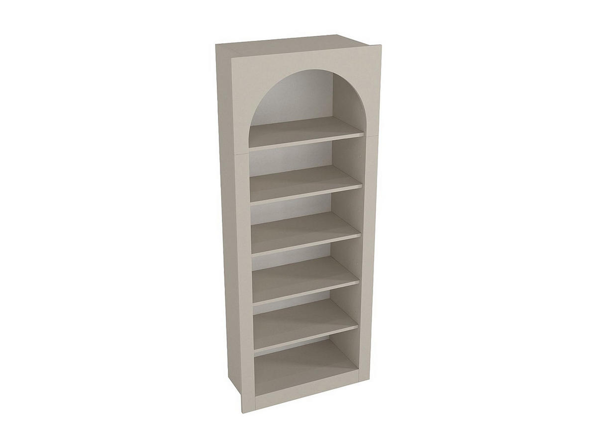 BÜCHERREGAL - 74 cm x 35 cm - holz - beige Cymora - Beige, Holz (74/180/35cm) - Vente-Unique