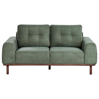 2-SITZER-SOFA Stoff Grün Laurila - Grün, Textil (170/71/92cm) - Beliani