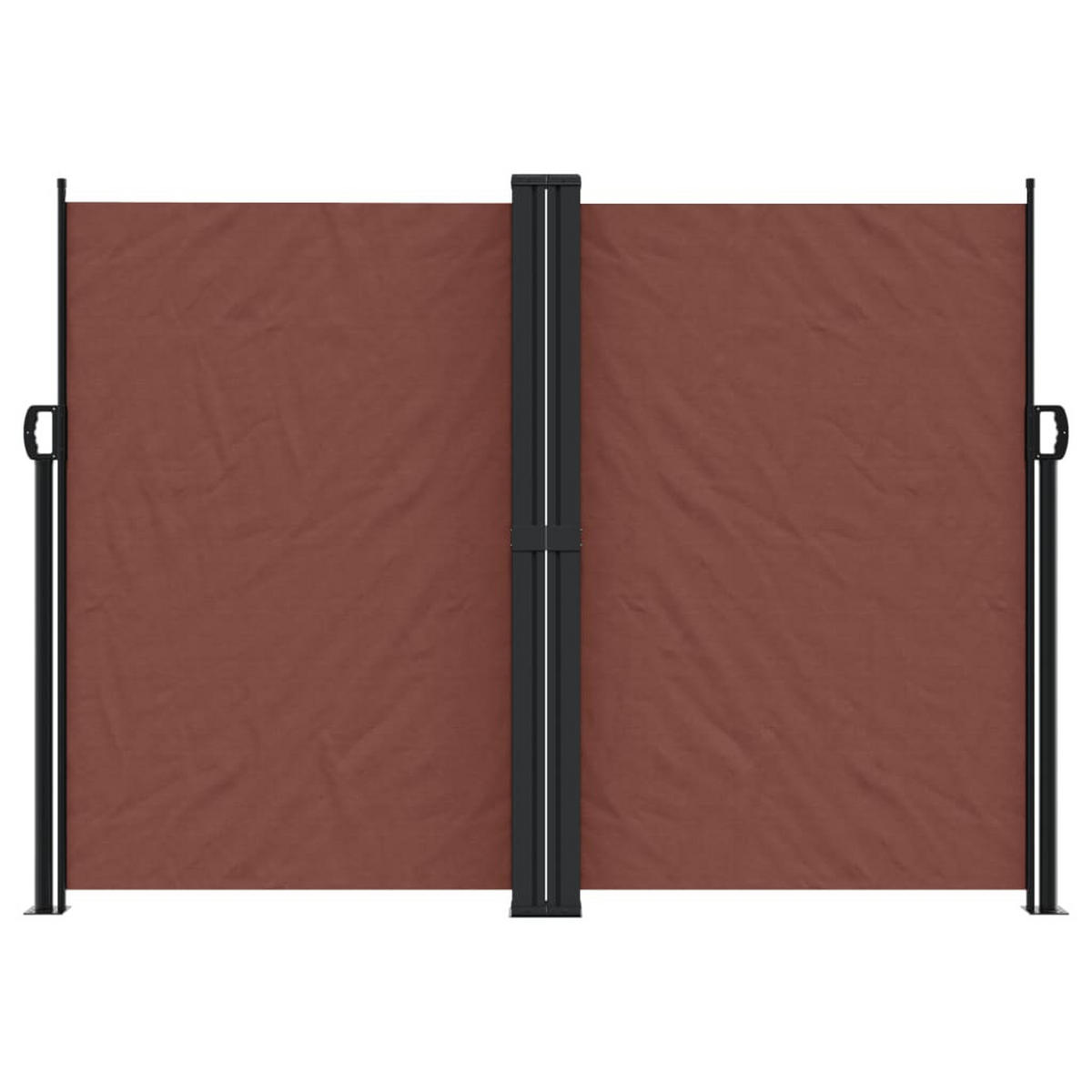 SEITENMARKISE Ausziehbar Braun 180x1200 cm - Braun, Textil (1200/180/1200cm) - furnicato