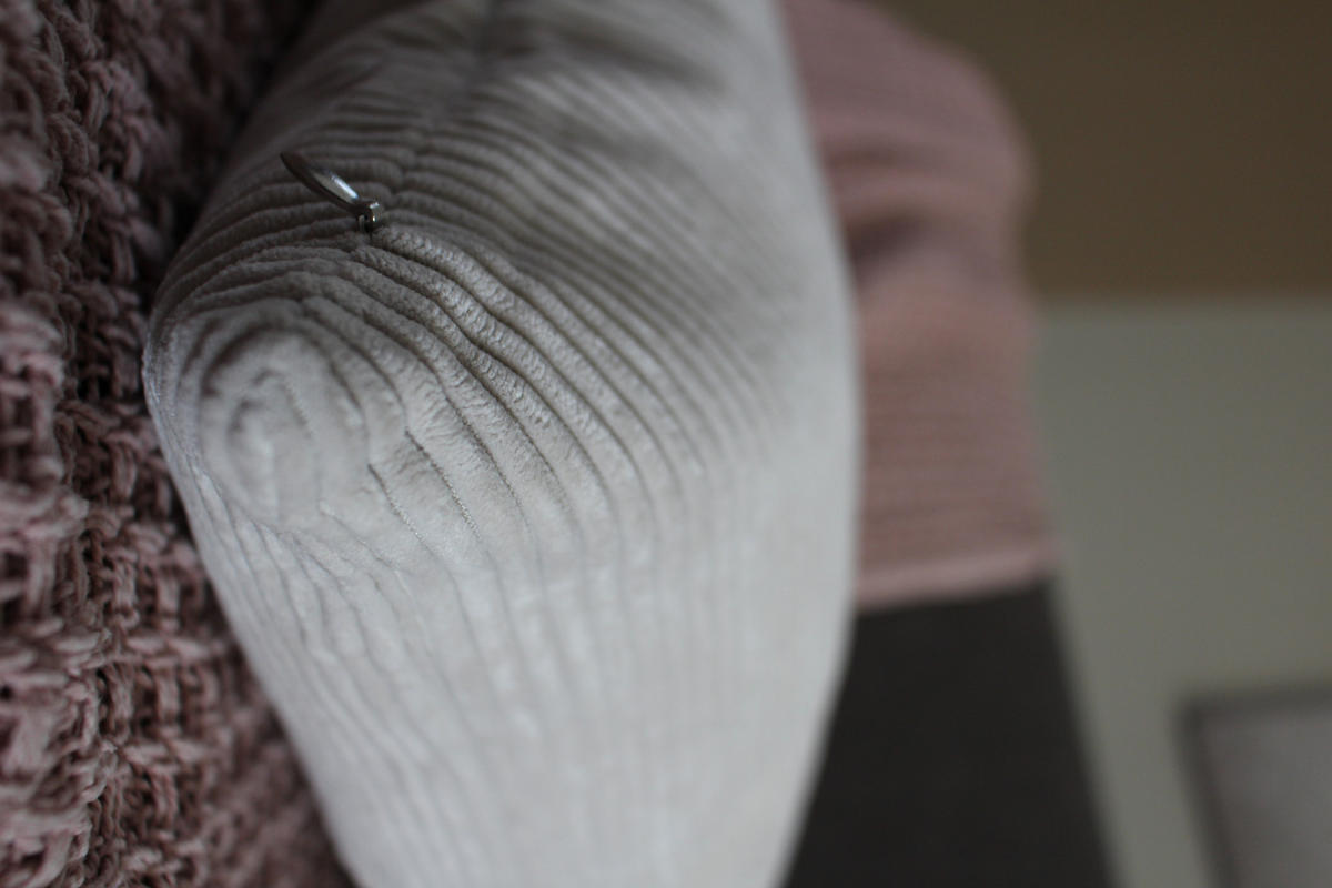 KISSENHÜLLE Inga Cord Look natur - Beige, Textil (40/40cm) - Magma Heimtexx