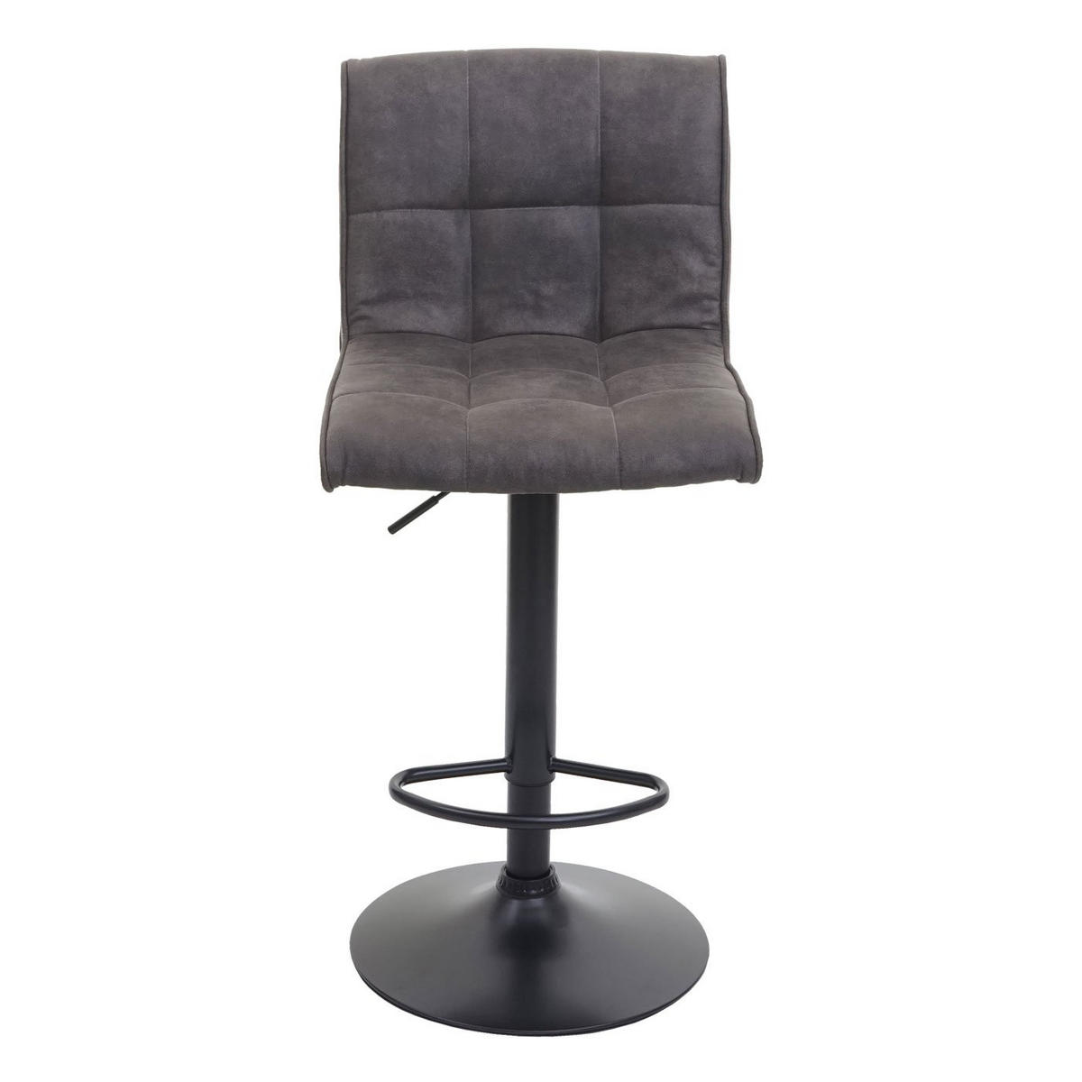 BARHOCKER Anthrazit - Anthrazit, Textil (44/116/46cm) - MCW