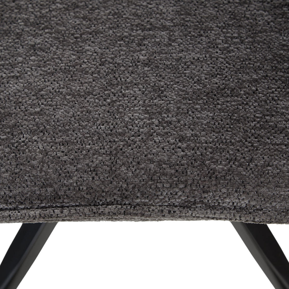 ARMLEHNSTUHL 2 Stück in Stahl drehbar Grau - Grau, Textil (61/93/60cm) - Homestyle4u
