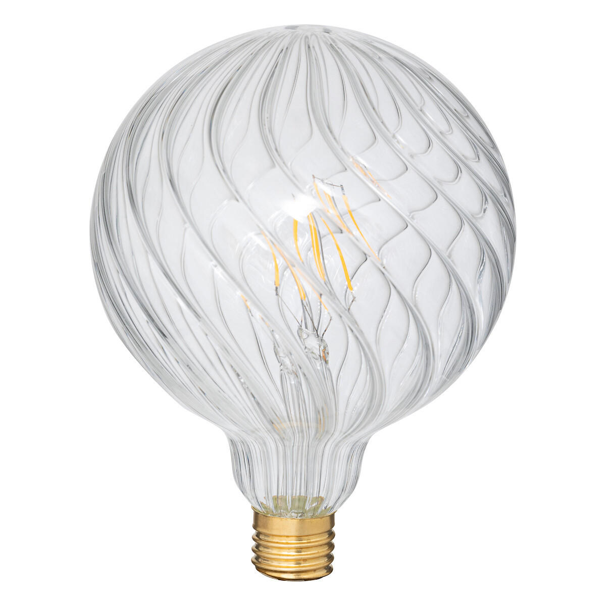 LED-GLÜHBIRNE G125 groß dekorativ - Transparent, Glas (12.5/12.5/17.3cm) - Atmosphera Createur d´interieur