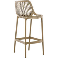 BARHOCKER Kunststoff Schlamm - Hellbraun/Schlammfarben, Kunststoff (45/105/53cm) - CLP