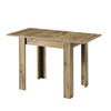 ESSTISCH LIVIUS 80-120/60/74 cm - Eiche Artisan, Holzwerkstoff (80/60/74cm) - B&D Home