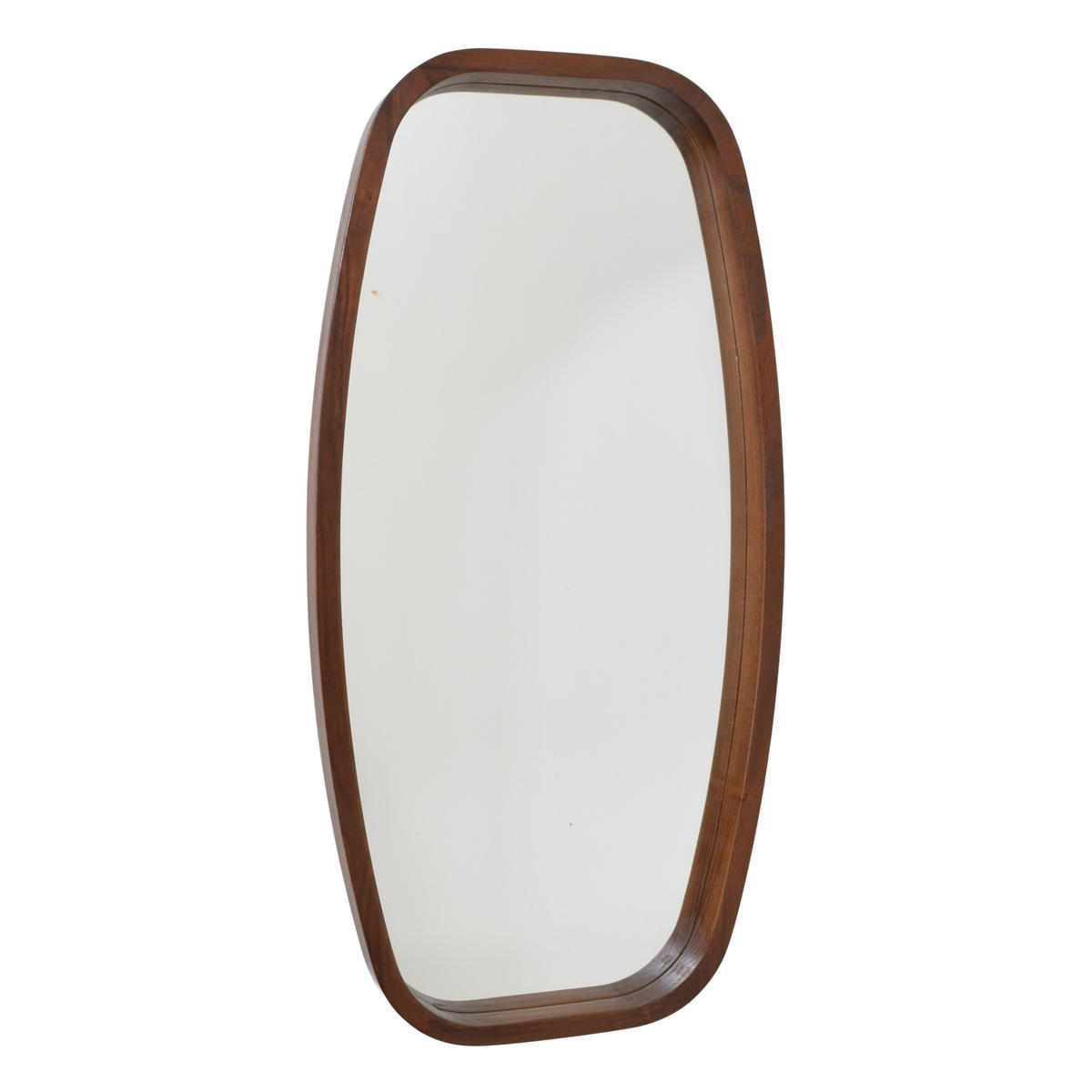 WANDSPIEGEL Eva - Haselnussfarben, Metall (40/80/3cm)