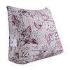 RÜCKENKISSEN zum Lesen Rot 60 cm - Rot, Textil (50/60cm) - Vercart
