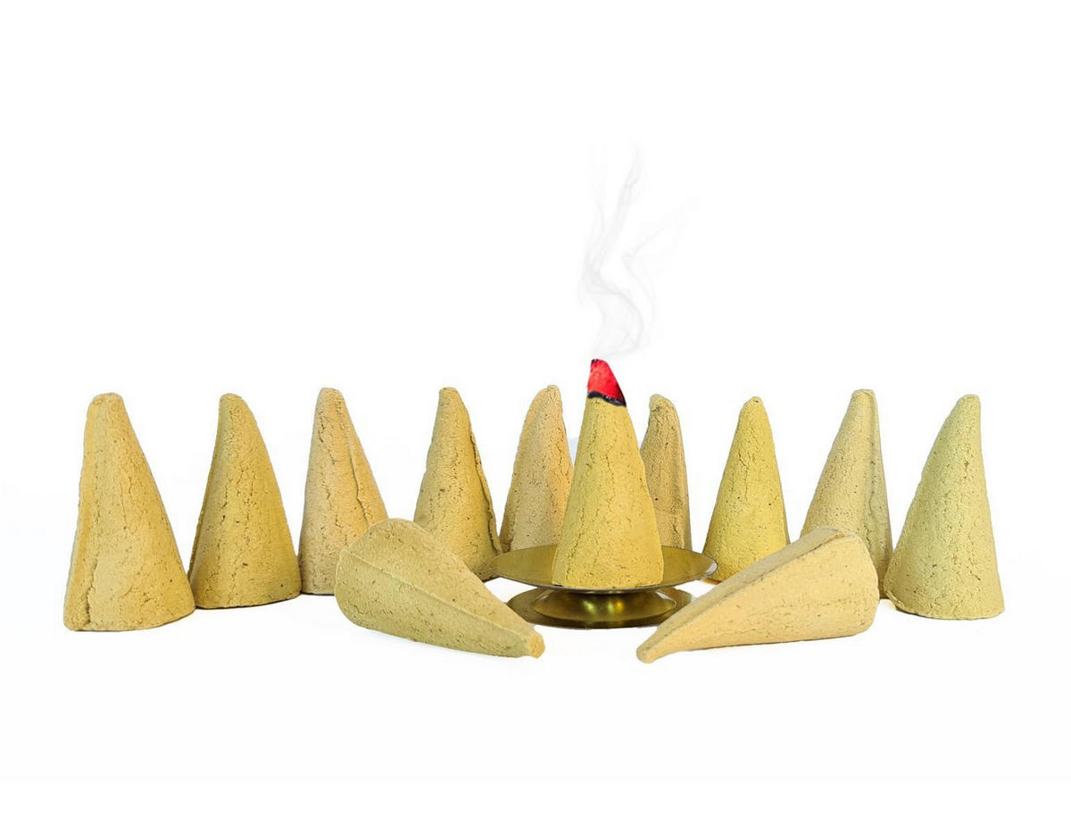 RÄUCHERKERZEN Sparset Lemon-Riesen, Glimmschale, Opas Beste Weihrauch - Multicolor, Metall (6.5/2.3/12.5cm)