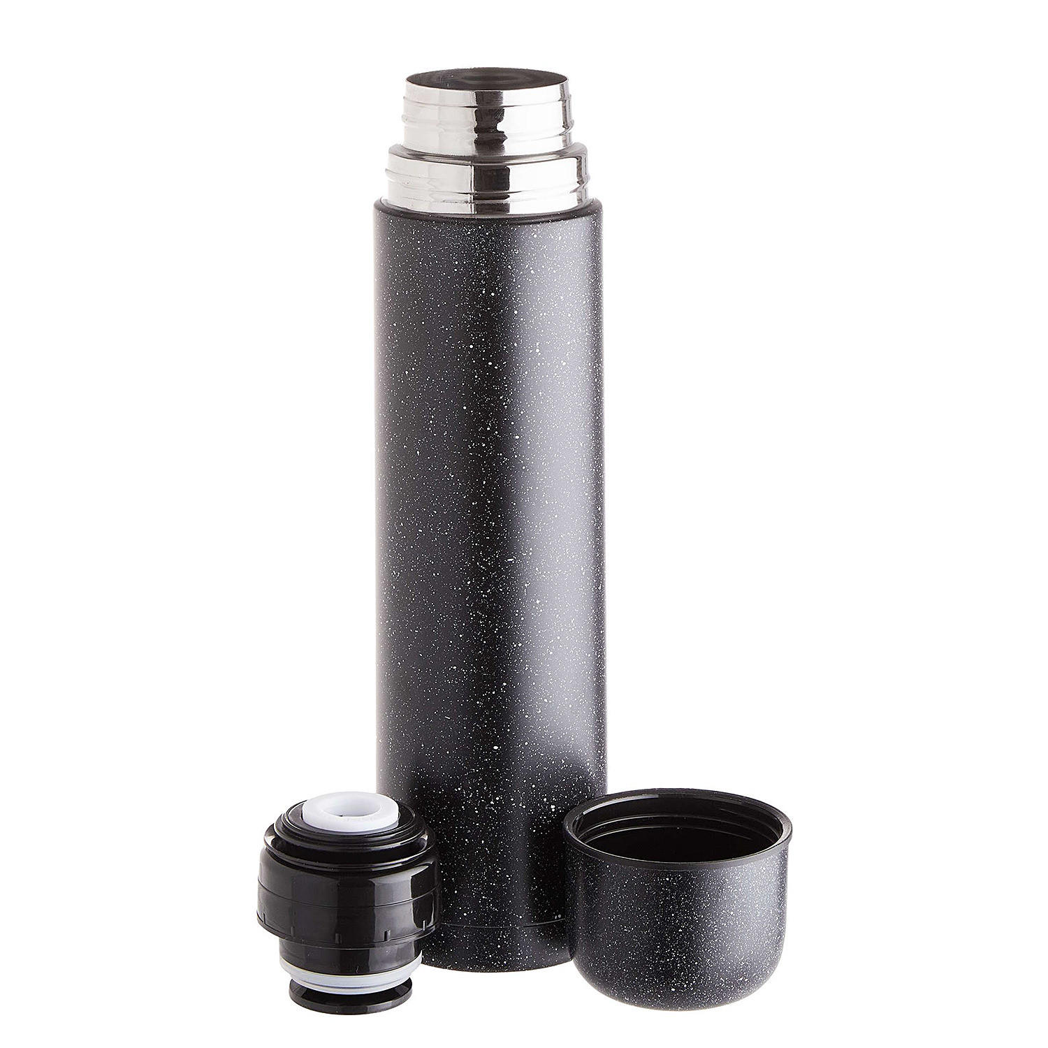 ISOLIERKANNE Barrie - Schwarz, Metall (1L) - Butlers