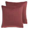 ZIERKISSENHÜLLE VELVET SIGNATURE - Rosa, Textil (45/45cm) - Tom Tailor