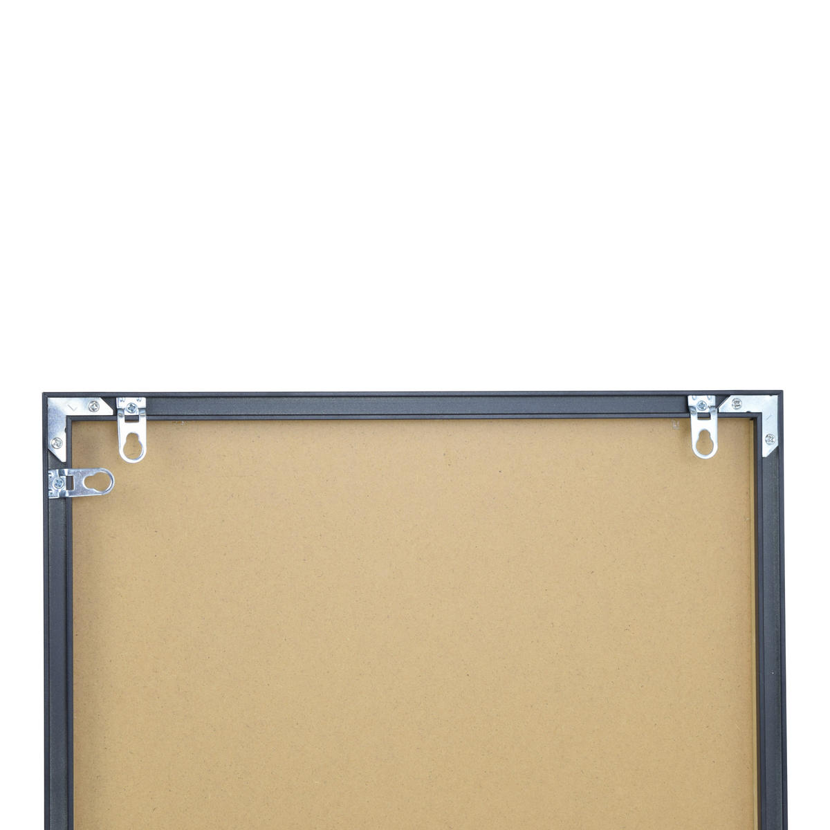 STANDSPIEGEL York Schwarz - Schwarz, Metall (40/150/4cm) - Fragix