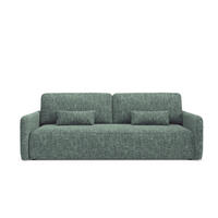 SCHLAFSOFA mit Bettkasten Grün - Schwarz/Grün, Holz/Holzwerkstoff (217/86/102cm) - Furnisell
