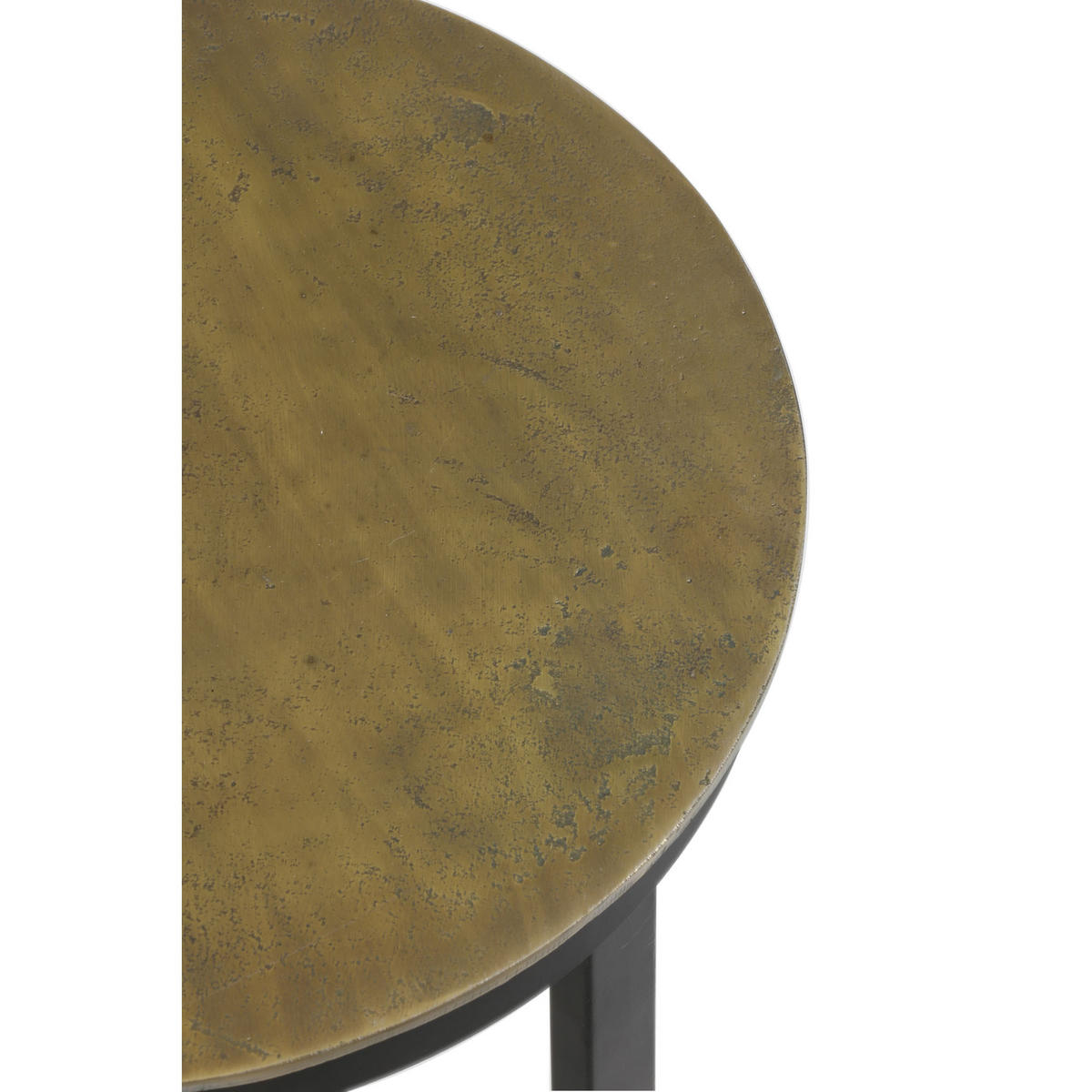 SÄULE Retiro Bronze Ø35/81 cm - Messingfarben/Schwarz, Metall (35/35/81cm) - Light & Living