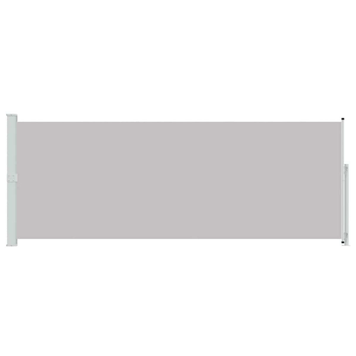 SEITENMARKISE Ausziehbar 180x500 cm Grau - Grau, Textil (500/180/500cm) - furnicato