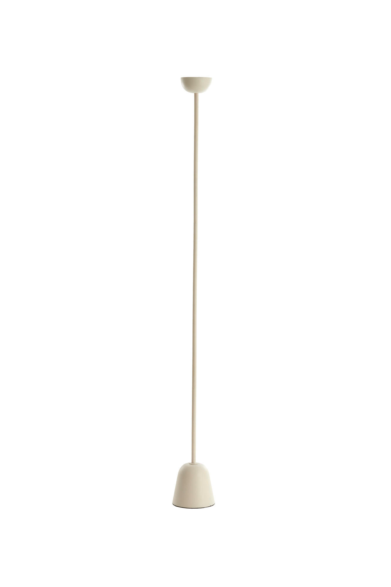 KERZENSTÄNDER Ofelie Weiß Ø12/120 cm - Weiß, Metall (12/120/12cm) - Light & Living