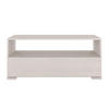MASSIVHOLZ-TV-SCHRANK Sandema, Buche - lackiert, Weiß - Weiß, Holz/Buchenholz (120/51.5/44.8cm) - Visby