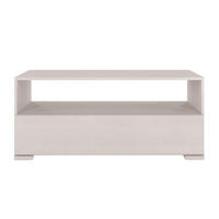 MASSIVHOLZ-TV-SCHRANK Sandema, Buche - lackiert, Weiß - Weiß, Holz/Buchenholz (120/51.5/44.8cm) - Visby