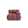 MODUL rechts Bellis aus Samt rosa - Pink, Textil (94/70/94cm) - Micadoni