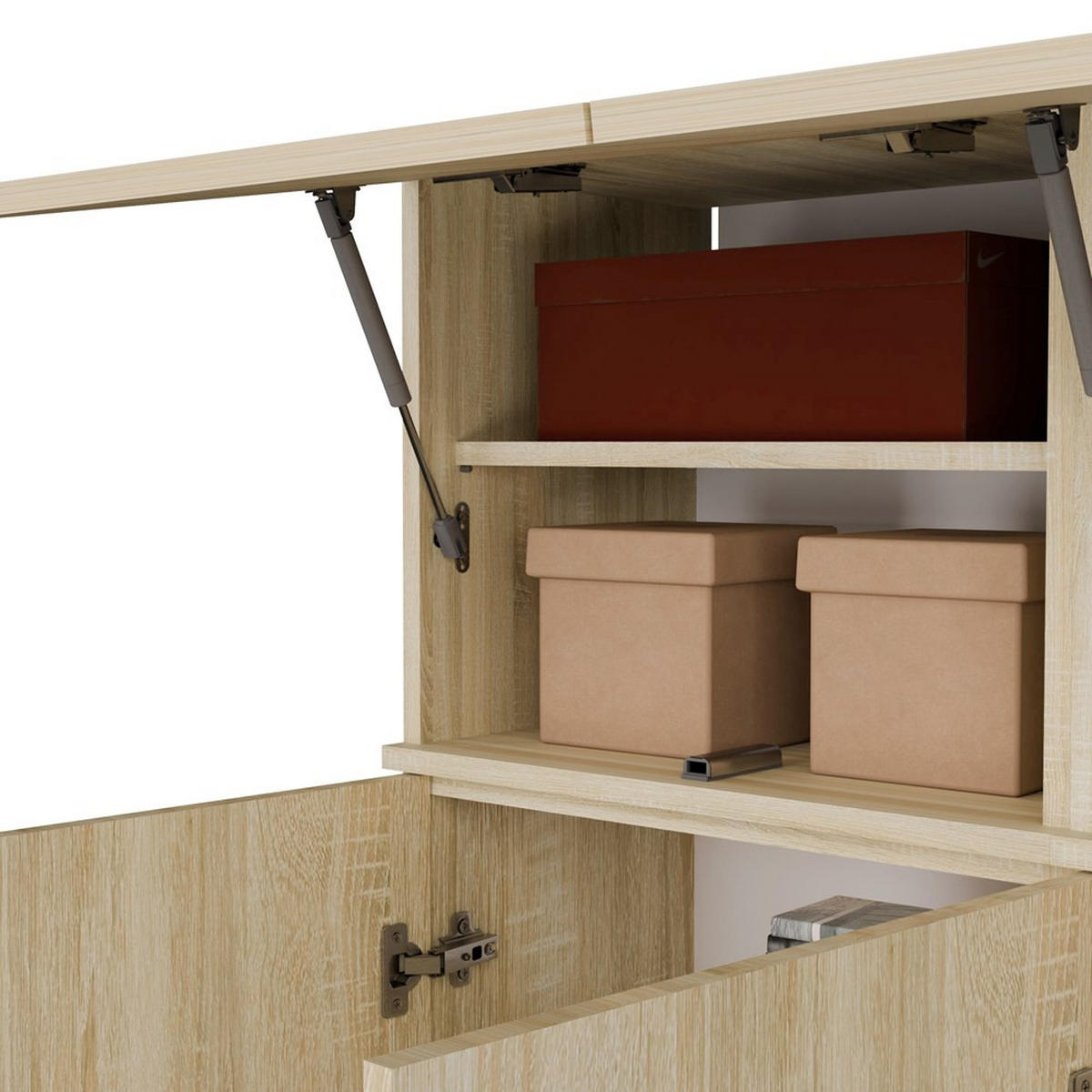 SET DE MOBILIER PENTRU HOL Sonoma stejar 50/238/35 - stejar Sonoma/gri, compozit lemnos (50/238/35cm) - RAUMHIRSCH FURNITURE