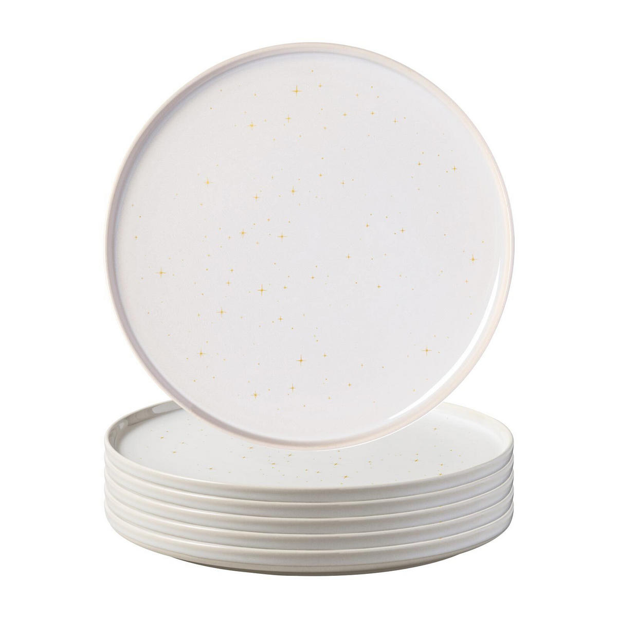 SPEISETELLER Winter Glow beige ø 27,3 cm 6er Set - Beige, Keramik (27.3cm) - like.Villeroy & Boch