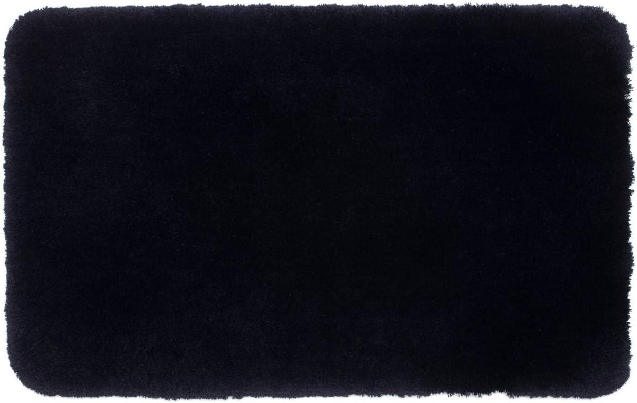 BADTEPPICH Deluxe GRAPHIT 70X120CM - Graphitfarben, Textil (120/70cm)