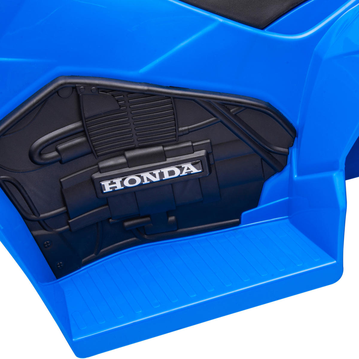 ELEKTRO-KINDERQUAD DE-06073 mit LED und Hupe Blau - Blau, Kunststoff/Metall (65.5/38.5/43.5cm) - ComfortXL