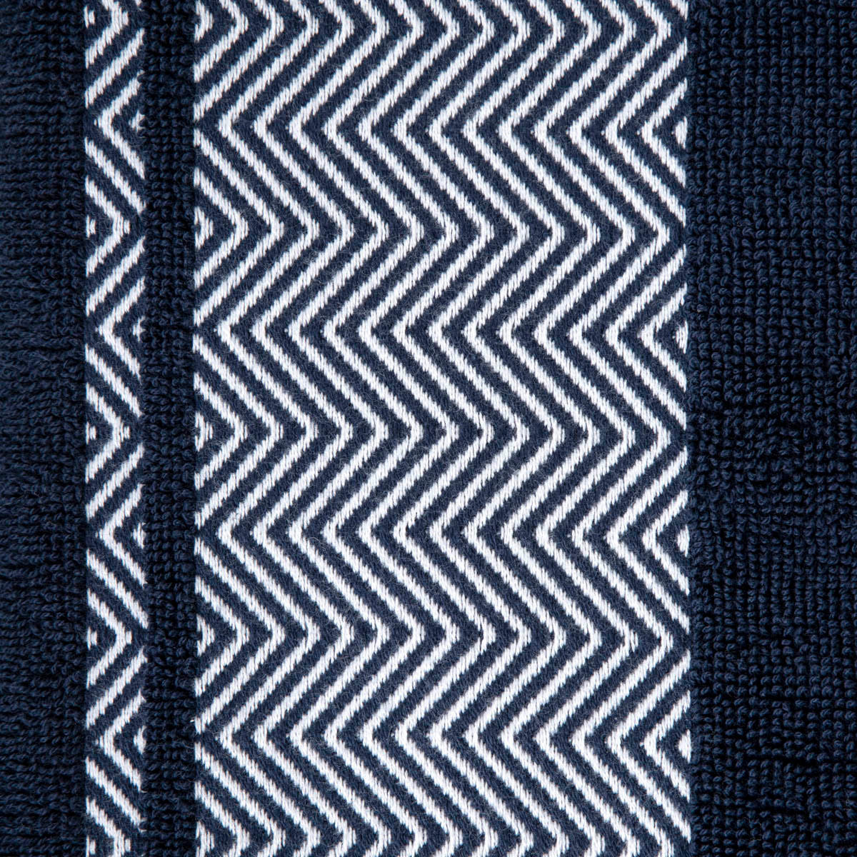 BADETUCH Maiara dunkelblau 50/90 cm - Dunkelblau, Textil (50/90cm) - Homla