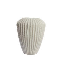 VASE Kakteen Braun Ø52/65 cm - Braun, Kunststoff (65cm) - Light & Living