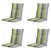 GARTENSTUHLKISSEN Victoria 105/50 cm 4er-Set - Grün, Textil (50/6/105cm) - Madison