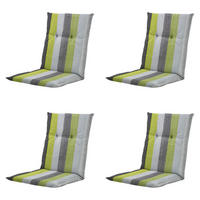GARTENSTUHLKISSEN Victoria 105/50 cm 4er-Set - Grün, Textil (50/6/105cm) - Madison