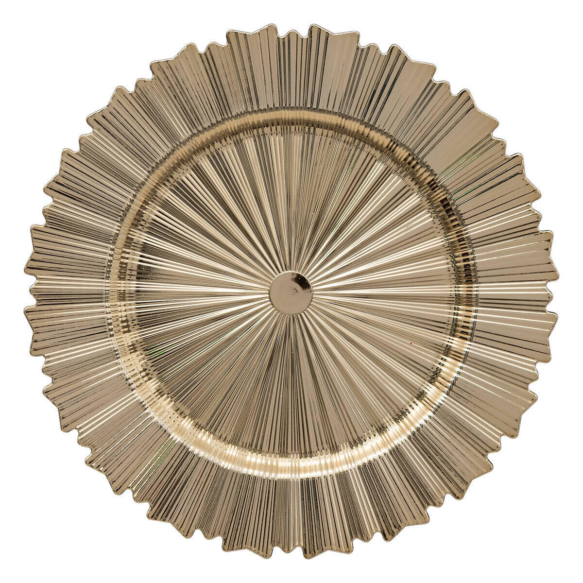 UNTERTELLER Gold Ø 33 cm - Goldfarben, Kunststoff (33cm) - Atmosphera Createur d´interieur