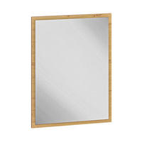 WANDSPIEGEL – 50 cm – Nevio – Eichefarben - Eichefarben, Glas (50/65/2cm) - hi-markt
