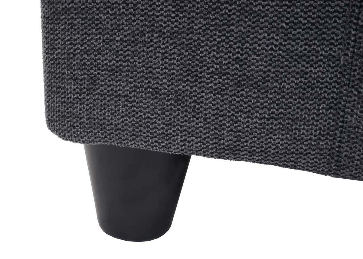 AUFBEWAHRUNGS-TRUHE Lars 45x114x45cm Stoff/Textil Dunkelgrau - Dunkelgrau, Textil (114/45/45cm) - BERLINLODGE