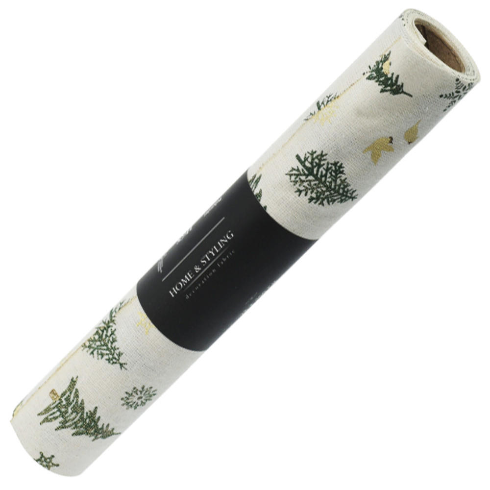 WEIHNACHTSDEKOSTOFF Santa Lila Grau 28/200/200 cm Textilien - Hellgrau, Textil (200/200/28cm) - Mondex
