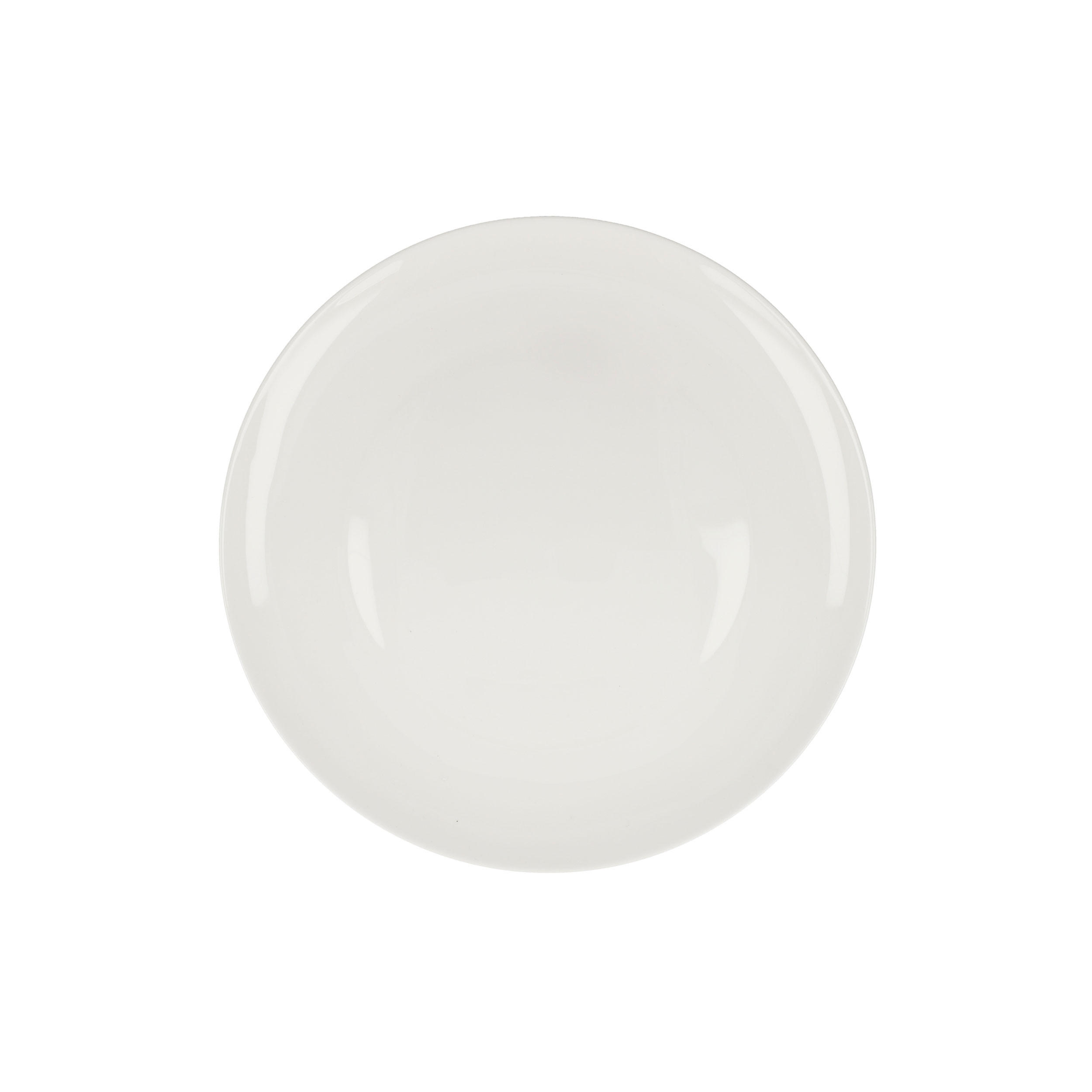 FRÜHSTÜCKSTELLER Kaiser Porzellan, Fine Bone China, Weiß glasiert, 22.5 cm - Weiß, Keramik (22.5/22.5/2cm) - Goebel