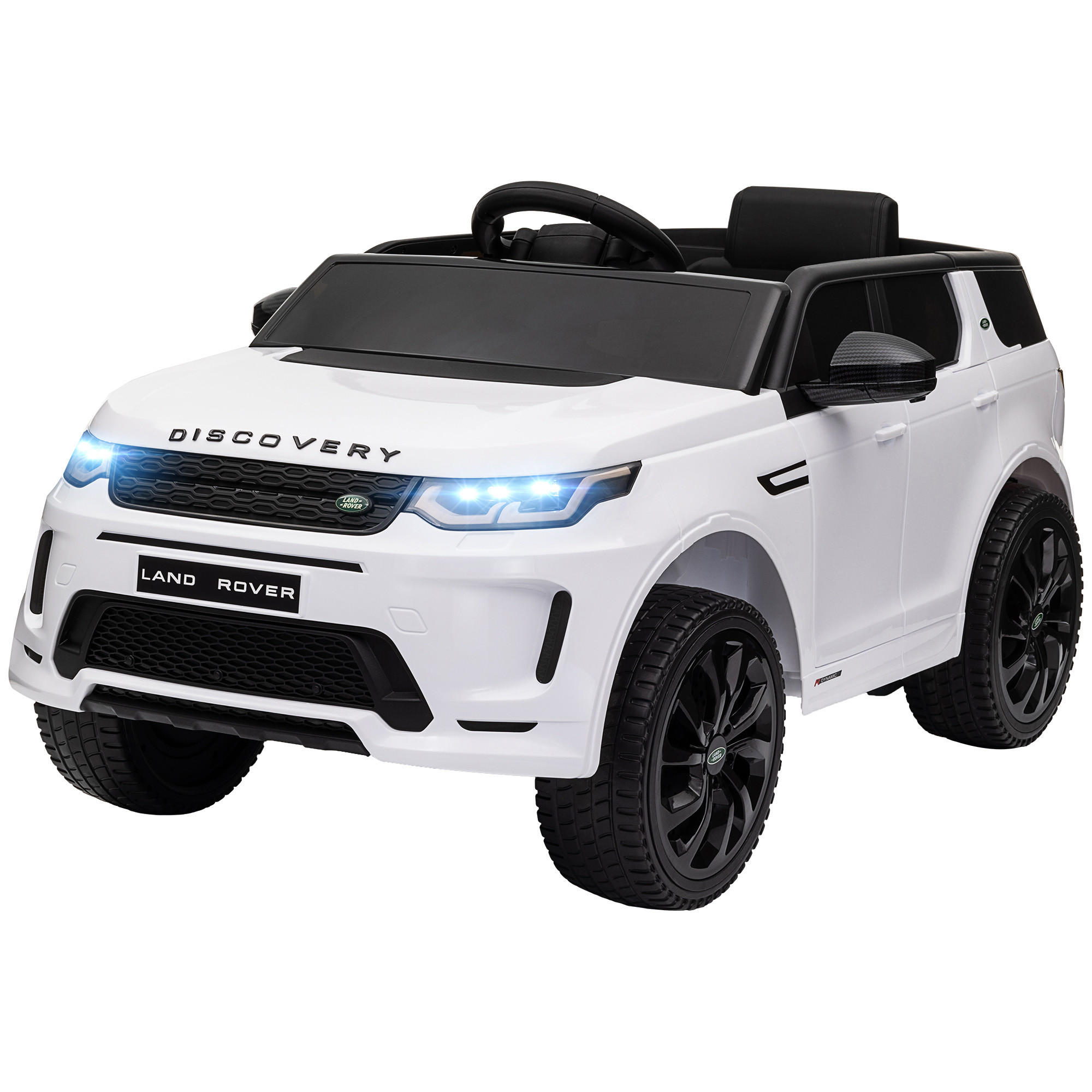 KINDER-ELEKTROAUTO Jessica Weiss - Weiß, Kunststoff (51/106/65.5cm) - Jamb